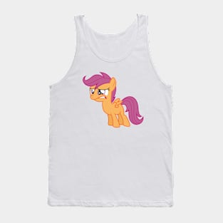 Scootaloo watching Apple Bloom 1 Tank Top